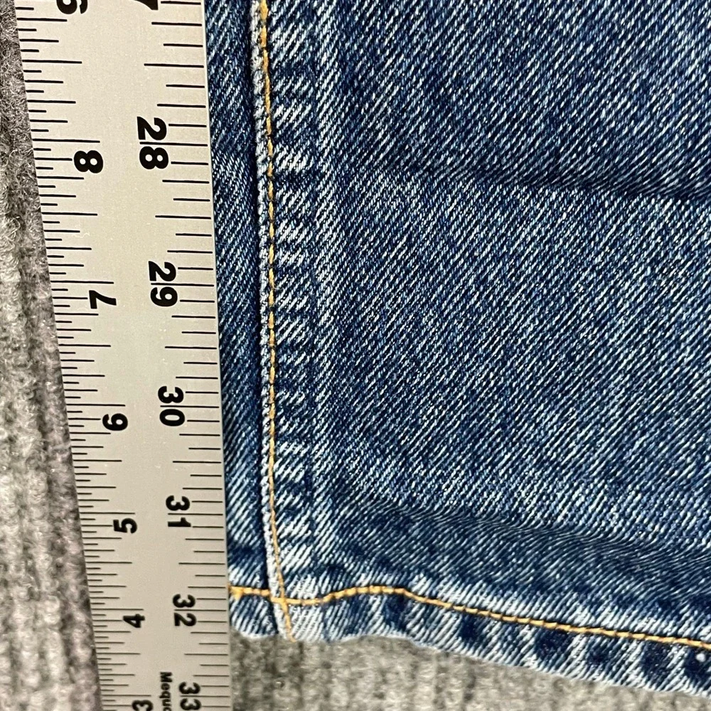 Lawman Jeans Womens 11/12 Blue Vintage Western High Rise Relaxed Straight Leg